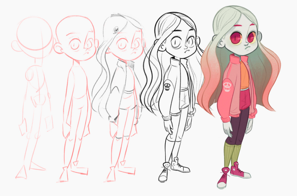 Character design animation